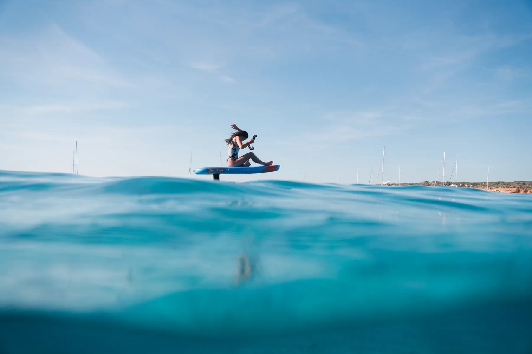 Rodaje de foto y vídeo para Jetwave en Formentera
